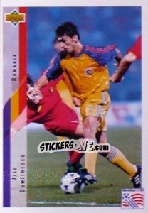 Sticker Ilie Dumitrescu - World Cup USA 1994 - Upper Deck