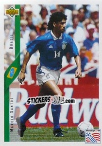 Sticker Marcio Santos - World Cup USA 1994 - Upper Deck