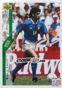 Sticker Marcio Santos - World Cup USA 1994 n. 60 - Upper Deck