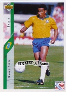 Sticker Mauro Silva - World Cup USA 1994 n. 66 - Upper Deck