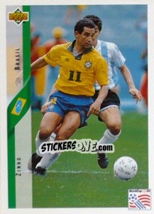 Sticker Zinho - World Cup USA 1994 n. 69 - Upper Deck
