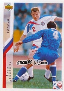 Sticker Sergei Gorlukovitch - World Cup USA 1994 n. 75 - Upper Deck