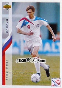 Sticker Andrei Ivanov - World Cup USA 1994 n. 77 - Upper Deck