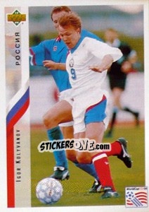 Sticker Igor Kolyvanov - World Cup USA 1994 - Upper Deck
