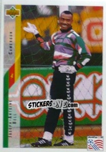 Sticker Joseph Antoine Bell - World Cup USA 1994 n. 87 - Upper Deck