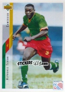 Sticker Alphonse Tchami - World Cup USA 1994 - Upper Deck