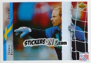 Sticker Thomas Ravelli - World Cup USA 1994 - Upper Deck