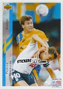 Sticker Patrik Andersson - World Cup USA 1994 n. 97 - Upper Deck