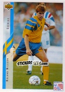 Sticker Roland Nilsson - World Cup USA 1994 - Upper Deck