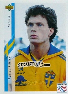 Sticker Pontus Kamark - World Cup USA 1994 - Upper Deck
