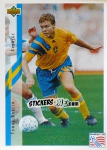 Cromo Tomas Brolin - World Cup USA 1994 - Upper Deck