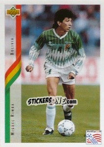 Figurina Miguel Rimba - World Cup USA 1994 - Upper Deck