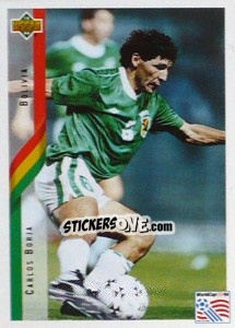 Sticker Carlos Borja - World Cup USA 1994 - Upper Deck