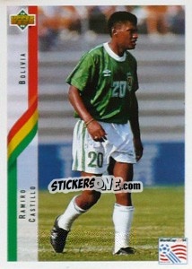 Cromo Ramiro Castillo - World Cup USA 1994 - Upper Deck