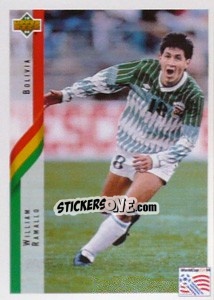 Sticker William Ramallo - World Cup USA 1994 - Upper Deck