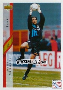 Cromo Andoni Zubizarreta - World Cup USA 1994 - Upper Deck