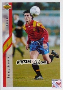 Figurina Rafael Alkorta - World Cup USA 1994 - Upper Deck