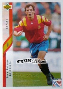 Sticker Juan Antonio Goicochea - World Cup USA 1994 n. 132 - Upper Deck