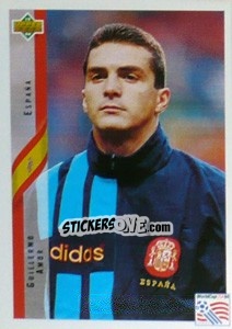 Sticker Guillermo Amor - World Cup USA 1994 - Upper Deck