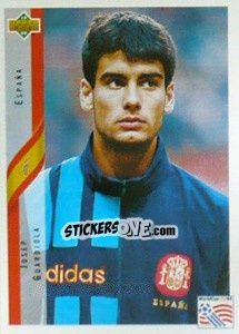 Sticker Josep Guardiola - World Cup USA 1994 - Upper Deck