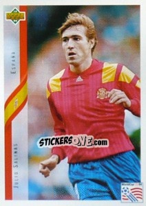 Sticker Julio Salinas - World Cup USA 1994 - Upper Deck