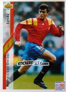 Sticker Martines Luis Enrique - World Cup USA 1994 n. 136 - Upper Deck