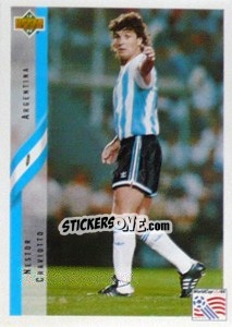 Sticker Nestor Craviotto - World Cup USA 1994 - Upper Deck