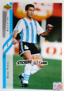 Cromo Hugo Perez - World Cup USA 1994 - Upper Deck