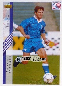 Sticker Afstratios Apostolakis - World Cup USA 1994 - Upper Deck