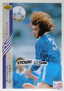Sticker Athanasios Kolitsidakis - World Cup USA 1994 - Upper Deck