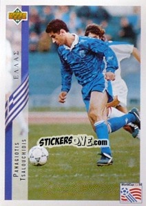 Sticker Panagiotis Tsalouchidis - World Cup USA 1994 - Upper Deck