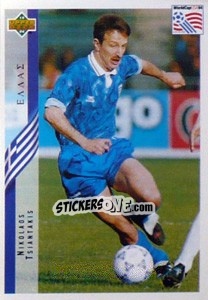 Sticker Nikolaos Tsiantakis - World Cup USA 1994 - Upper Deck