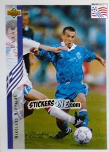 Sticker Nikolaos Nioplias - World Cup USA 1994 - Upper Deck