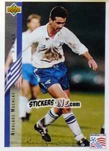 Cromo Nikolaos Machlas - World Cup USA 1994 - Upper Deck