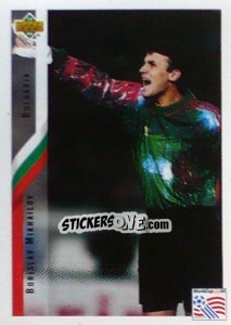 Sticker Borislav Mikhailov - World Cup USA 1994 n. 184 - Upper Deck
