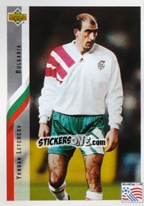 Sticker Yordan Letchcov - World Cup USA 1994 - Upper Deck