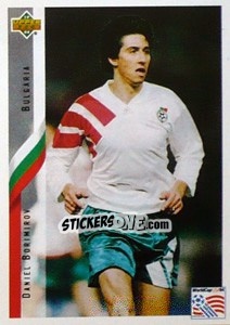 Sticker Daniel Borimirov - World Cup USA 1994 - Upper Deck