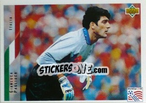 Sticker Gianluca Pagliuca - World Cup USA 1994 - Upper Deck