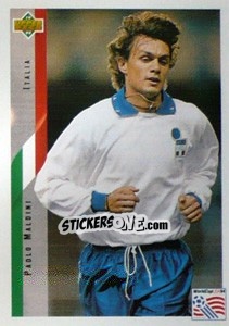 Figurina Paolo Maldini - World Cup USA 1994 - Upper Deck