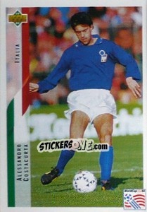 Sticker Alessandro Costacurta - World Cup USA 1994 n. 201 - Upper Deck