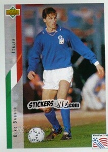 Sticker Dino Baggio - World Cup USA 1994 n. 202 - Upper Deck