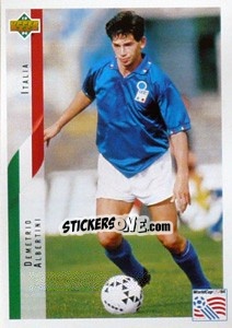 Sticker Demetri Albertini - World Cup USA 1994 - Upper Deck