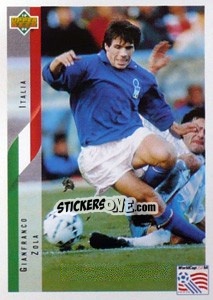 Figurina Gianfranco Zola - World Cup USA 1994 - Upper Deck