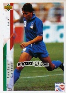 Sticker Peir Luigi Casiraghi - World Cup USA 1994 - Upper Deck