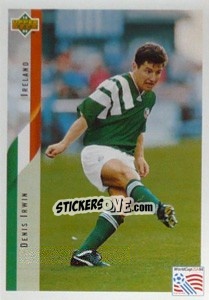 Figurina Denis Irwin - World Cup USA 1994 - Upper Deck