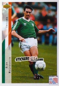 Cromo Alan McLoughlin - World Cup USA 1994 - Upper Deck