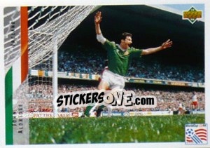 Sticker John Aldridge - World Cup USA 1994 n. 224 - Upper Deck