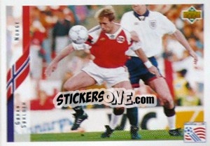Sticker Gøran Sørloth - World Cup USA 1994 - Upper Deck