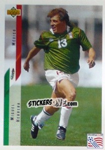 Figurina Miguel Herrera - World Cup USA 1994 - Upper Deck