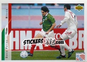 Sticker David Patino - World Cup USA 1994 n. 244 - Upper Deck